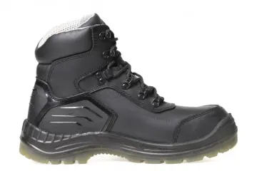 best selling LEIMA brand embossed leather safety shoes