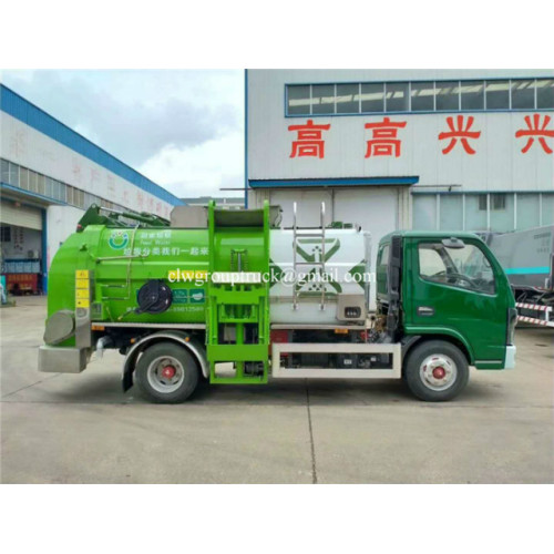 Dongfeng Skip Bin Loader Small Garbage Truck