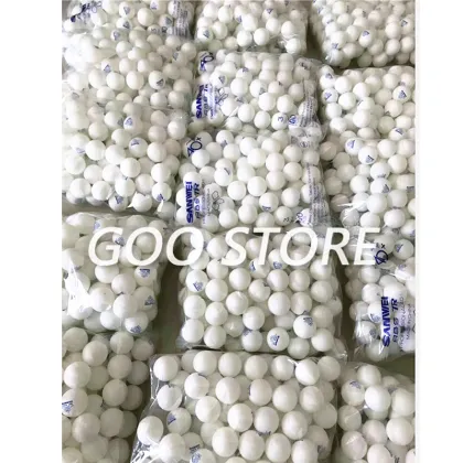 SANWEI New 3-STAR TR ABS Material Plastic 40+ training SANWEI Table Tennis Ball Poly Ping Pong Ball