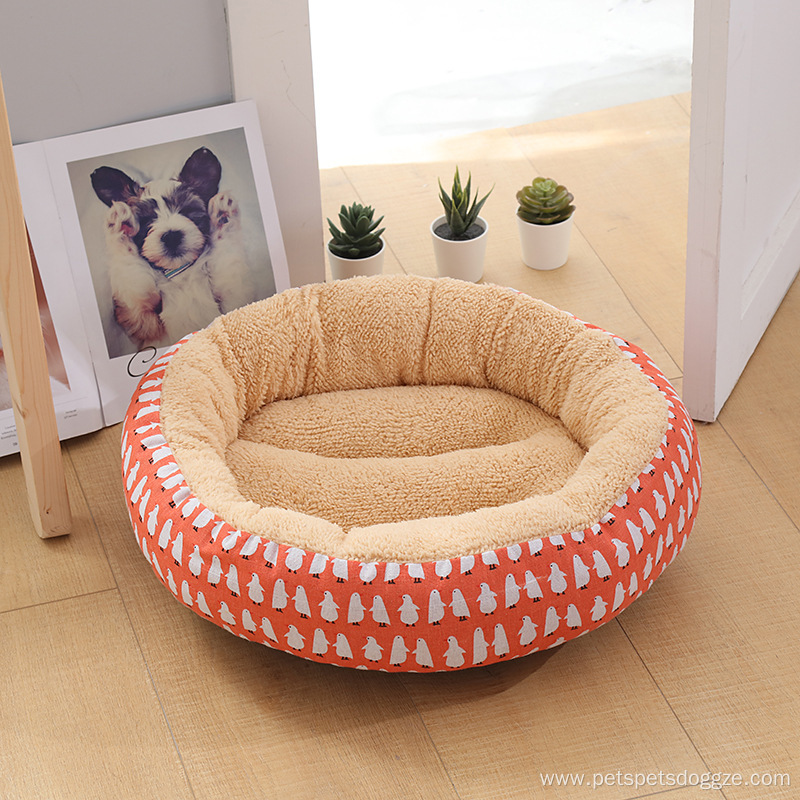 warm washable multi color luxury pet dog beds