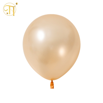 Pearl Champagne Thick latex balloons wholesale