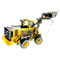 Model Block City Engineering Vehicle Shovel Loader Tip Truck Crane Car Carriage Drill Construction Bricks Toys