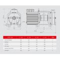 Máquina de tração de correia de 260-1000KG