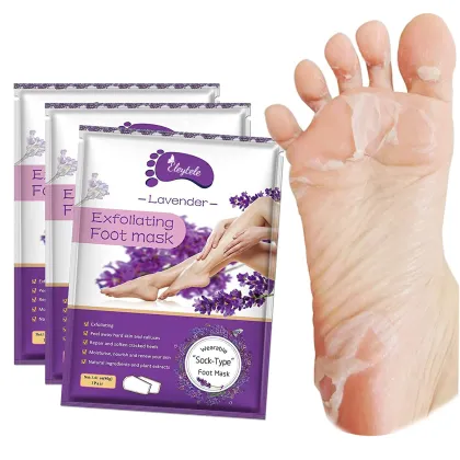 Advanced Wholesale Lavender Foot Sheet Mask - Exfoliating, Hydrating, Whitening & Nourishing Skin Miracle