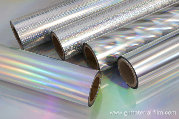 Customized BOPP Transparent Holographic Lamination Film