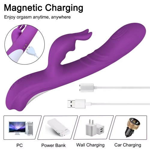 Brinquedo sexual de coelho masculino com lingerie de controle remoto