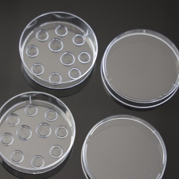 CE Certificated Disposable Plastic Petri Dish