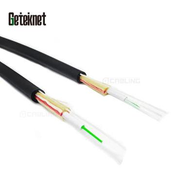 GETEKnet FTTH Optical Cables - 1 Core Single/Multi-Mode Indoor/Outdoor Fiber Optic Drop Cable