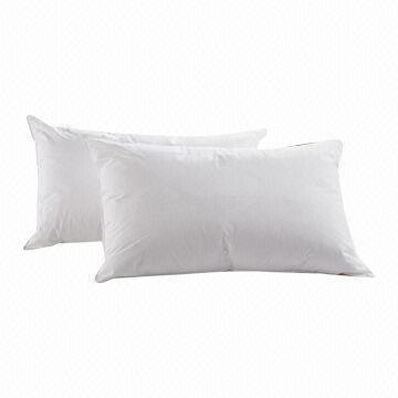 100% Cotton Cover Duck Down and Feather Pillow