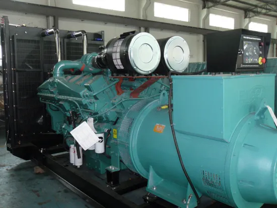 1000kva Ip23 Cummins Diesel Generator Kta38-g5 , Water–cooled Diesel Generator With 12 Cylinders