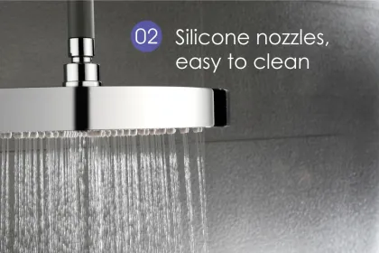 30mm Thickness Round shower head