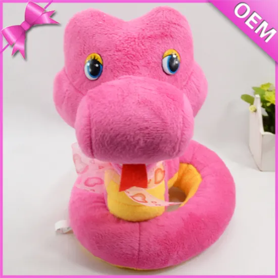 20cm Height Pink Plush Snake Stuffed Animal Toy, Best Made Toys Stuffed Animals, Soft Toy Snake