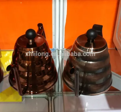 coffee pour over dripper stainless steel kettle