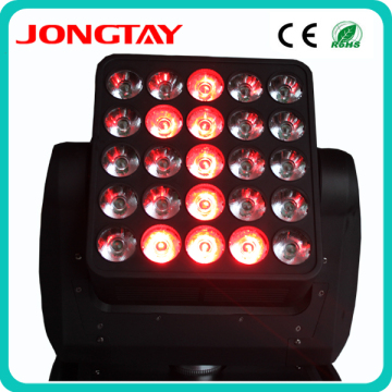 New, 25PCS 12W CREE High Power 4 in 1 LED Beam Matrix Moving Head