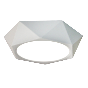 Modern Diamond-Shaped Surface-Mounted LED Panel Light, 85-265V, 24W, DIA 355MM