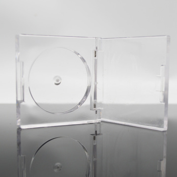 Clear Round Compact Eyeshadow Case - 37mm Custom Empty Single Color Packaging