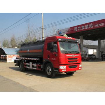 JIEFANG 4X2 10T veículo de transporte líquido corrosivo