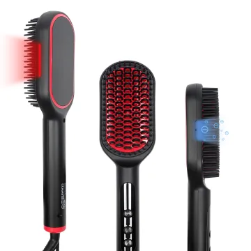 Portable Infrared Ionic Hair Straightening Brush