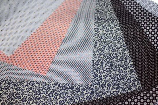 80% polyester 20% cotton printed fabrics