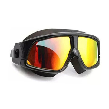 Waterproof Swimming Glasses with Anti-Fog Coating, UV Protection, and Racing Features for Triathlon