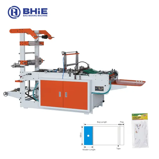 Price of the BHiE RF820 Automatic Side Sealing Plastic Adhesive Tape Bag Making Machine