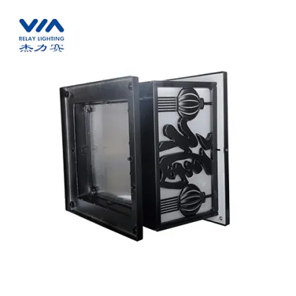 2w outdoor solar energy column lamps