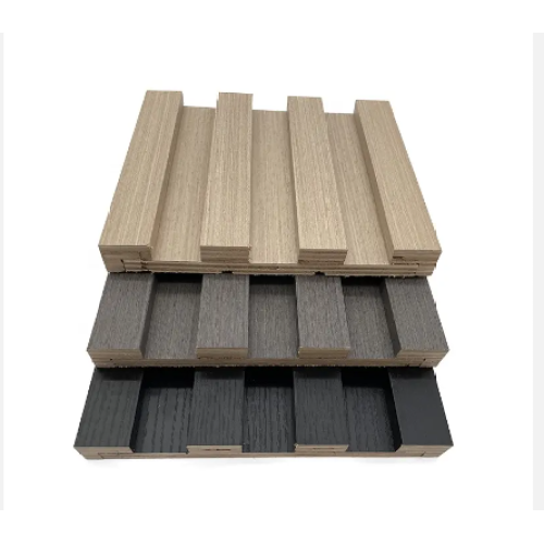 Wood Grain MDF fluted wall panel with E0