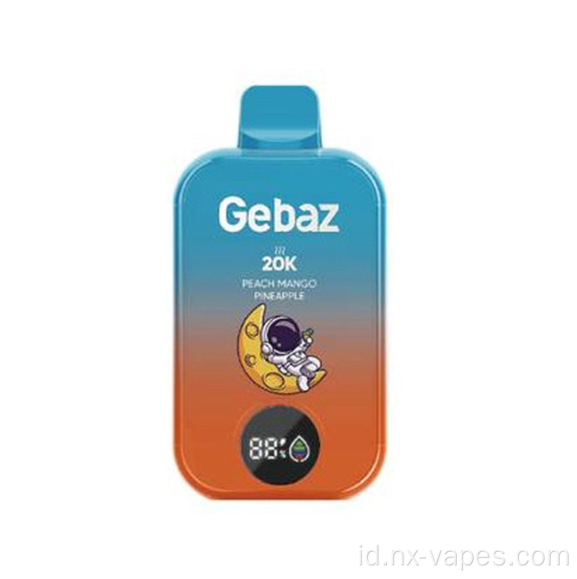 Gebaz 20000 Puffs Digtal Box Disposable