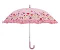 Payung Keselamatan Bunga Kanak-kanak Pink Bunga Girl