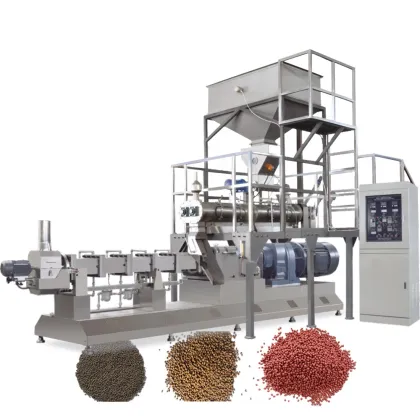 Automatic Float Fish Food Maker: Floating Fish Feed Pellet Extruder Machine