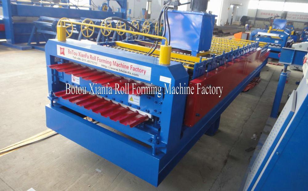 Roofing Sheet Color Coil Double Forming Machine