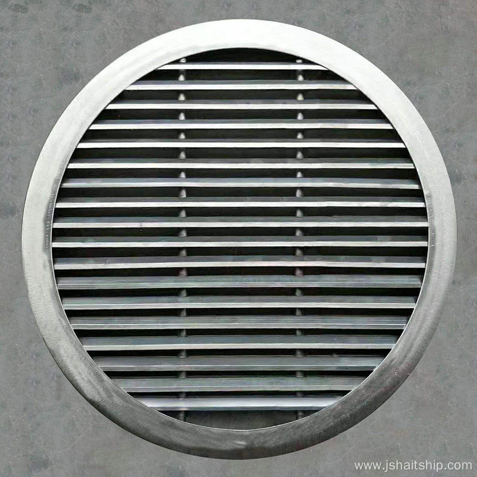 Large marine ship air outlet ventilation grille