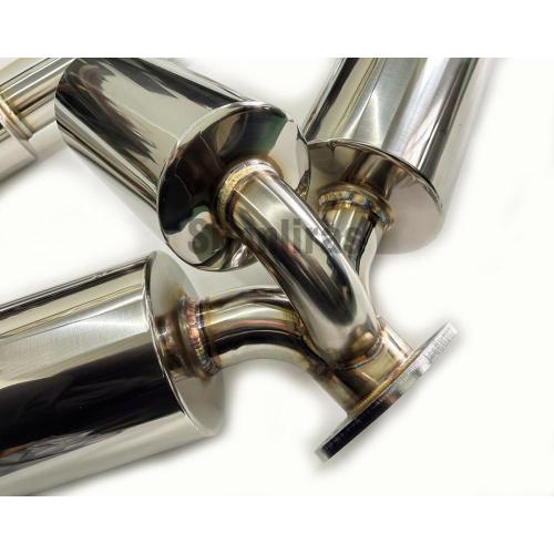 Abgas mit mittlerer Rohr für 370Z G37 G37X Q60 3.7L Coupes