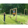 Equipo de juegos de equilibrio al aire libre para niños