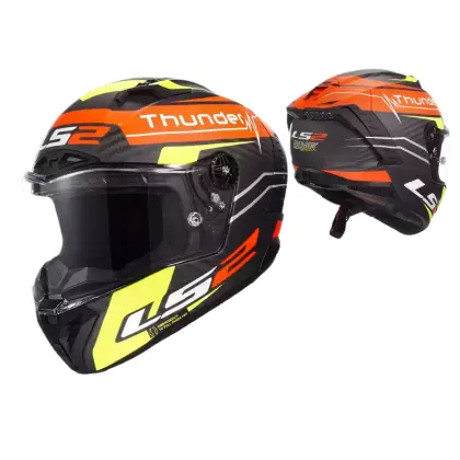 LS2 Carbon Fiber Motorcycle Racing Full Helmet FF805
