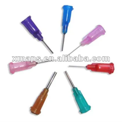 Disposable needle, Glue needle, Needle tip, Dispensing syringe needle, Glue dispenser needle
