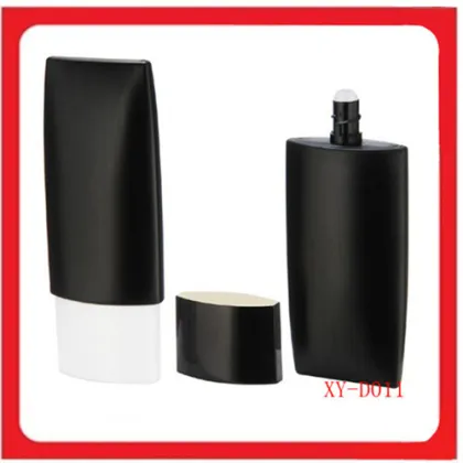 Black Liquid Foundation Bottle  Makeup