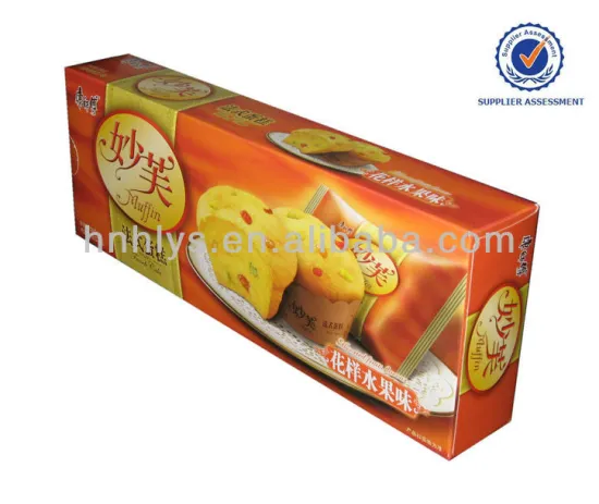 2013 Custom Printed Cake Paper Packaging Box