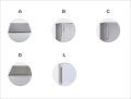 White Single Door Beer Refrigerator for Home Appliance