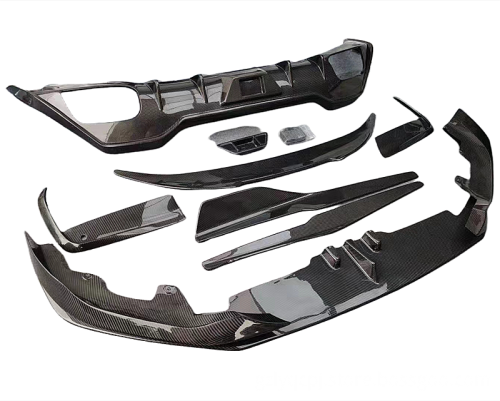 Carbon Fiber Bumper Front Lip Diffuser Side Skirt Kit for BMW 8 Series G14 G15 G16 840i 850i
