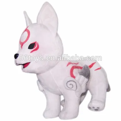 promotional wholesale white wolf plush toy