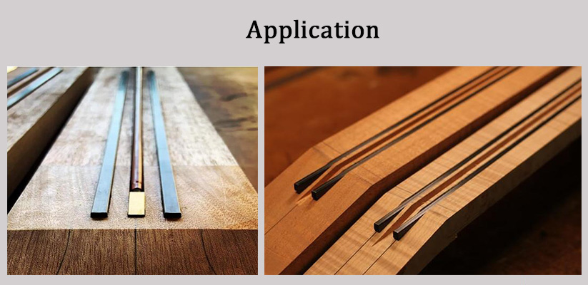 carbon fiber rod guitar neck application