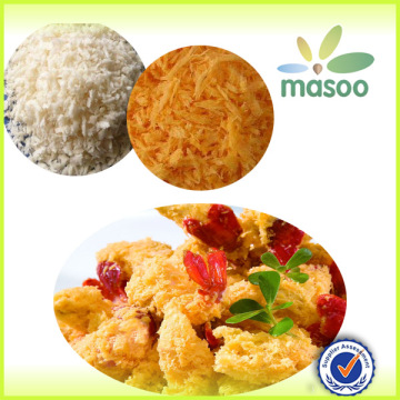 Chinese Dry Panko Bread Crumbs Yellow or White Color for kinds of fried food