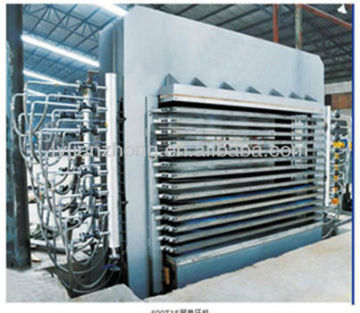 hot press machine for plywood / plywood production line