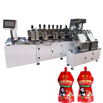 Customizable Plastic Lamination Stand Up Spout Pouch Making Machine 600C - 3 Side Sealing Vacuum Bag Former