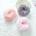 New Solid Color Girls Plush Scrunchie Hair Rope Women Ponytail Holder Rubber Band Elastic Hair bands Hair Ring Hair Accessories