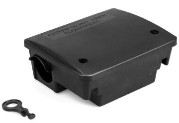 PP injected tamper proof rat bait station HDBT009