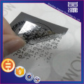 3d PET Material Honeycomb Hologram Sticker Custom Label