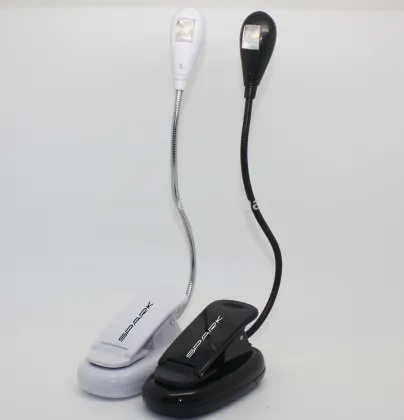 Brand New Unique Mini Clip-On Flexible Bright LED Book Reading Light For Kindle Nook E-Book Reader