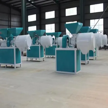 Commercial Multi-function Corn Peeling and Flour Mill Machine